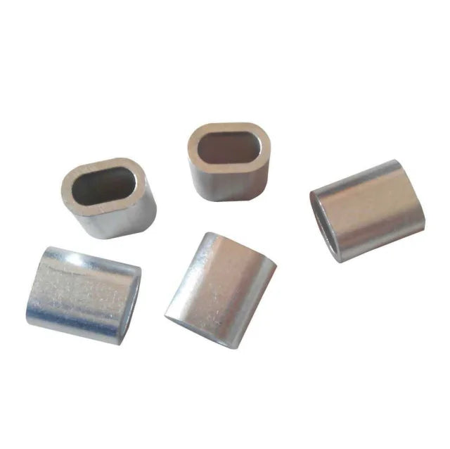Aluminium Wire Ferrules for Fence Accessories Wire Rope Ferrules