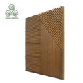MUMU 3D Decorative Black Walnut Grain Decor Building Material Kitchens Custom Wood Wall Board Panel
