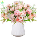 Artificial Flowers Pink Artificial Peonies Bulk Peony for Decoration Silk Flower Arrangement Table Home Party Outdoor Decoration