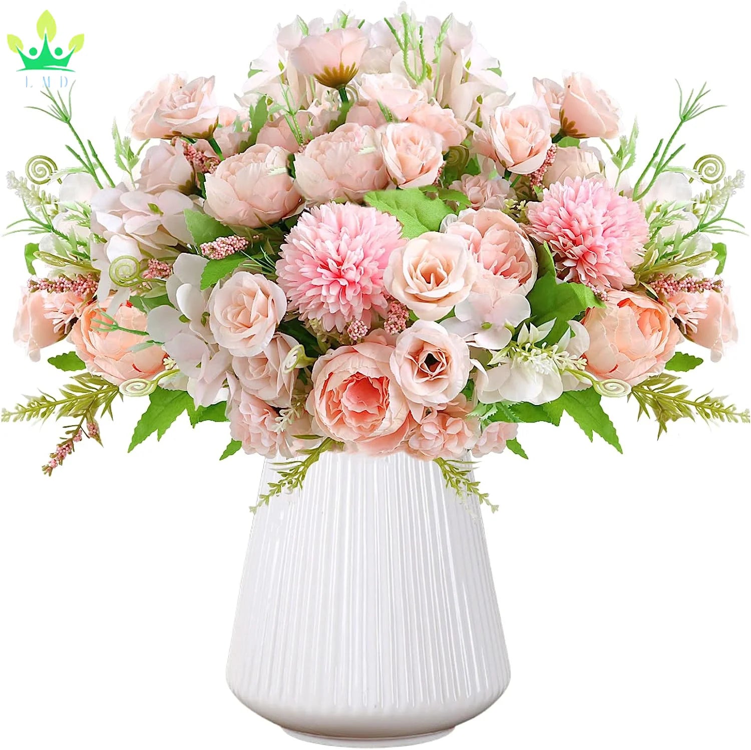 Artificial Flowers Pink Artificial Peonies Bulk Peony for Decoration Silk Flower Arrangement Table Home Party Outdoor Decoration