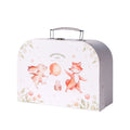 Custom High Quality Luxury Paper Board Suitcase Packaging Box Children White Cardboard Mini Suitcase Gift Box