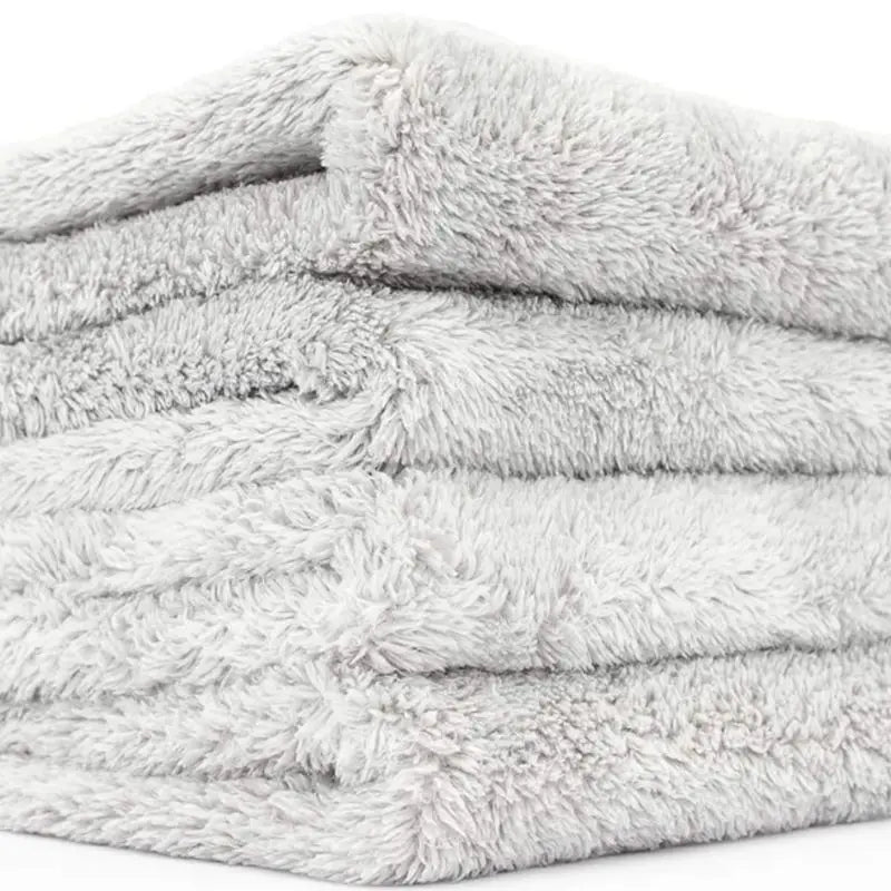 Factory Cheap Price Edgeless Rags 500gsm Professional Custom Size Blend Super Plush Microfiber Car Detailing Towels
