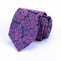 Floral Ties Silk 8cm Jacquard Woven Luxury Tie Wholesale High Quality Woven Silk Tie