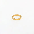 Fenny18K Gold Plated Tarnish Free Romantic Fashion Heart Pave Ring Fast Delivary Stainless Steel Wholesale Jewelry