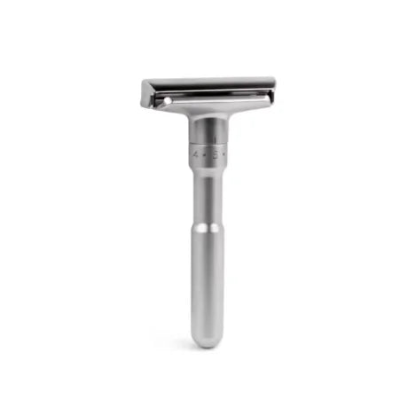 Men's Adjustable Double Edge Safety Razor Stainless Steel Blade for Smooth Precise Shave on Face & Body for Barbers