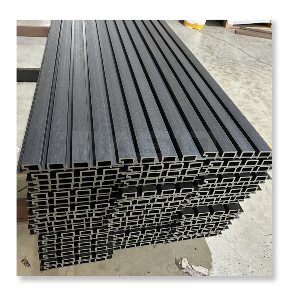 China Manufacturer Reasonable Price Decorativos Exterior Wall Panels Outdoor WPC Panel Cladding