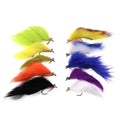 Fly Fishing Flies Kit Zonker Streamers Flies Baitfish Imitator for Trout Salmon Striped Bass Lake River Stream Lifelike