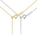 Hypoallergenic Tiny Stainless Steel Infinitely Adjustable Gold O DIY Necklace Chain for Gift Wedding or Anniversary-KC2204085