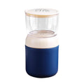 Portable Lunch Box for Student Office Worker Double-layer Plastic Milk Breakfast Soup Cup