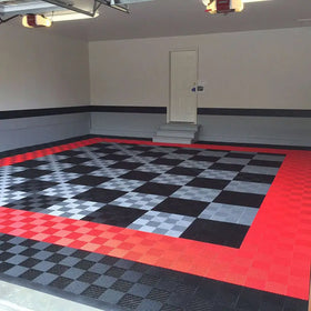 Slip Strength Car Garage Floor Grate Plastic Modular Interlocking Tiles Pp Garage Floor Tiles