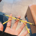 QSKY Europe and America Hong Kong Style Myopia Lens Stylish Spectacle Frames for Women Latest Model Spectacle Frame