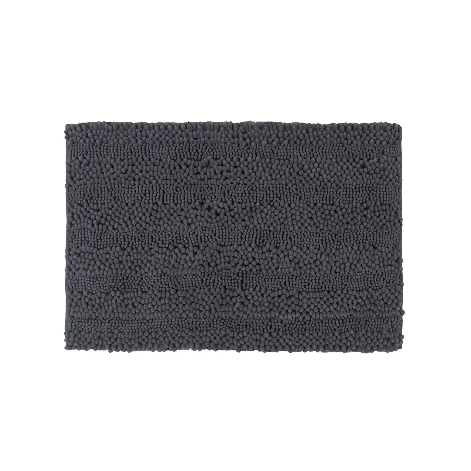 Chenille Microfiber Solid Eco-Friendly Thick and Thin Non-Slip Absorbent Bathroom Foot Mat Pet Mat