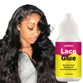 Clear Fast-Drying Lace Glue Sweat-Proof and Water-Resistant Wig Adhesive for Hair Extension Tools 1.3oz