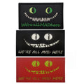 Customized Positive Blood Type Reflective Badge Hook and Loop Embroidery Patches Decorative Applique Patches