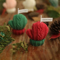 AIKUN Simulation Cactus Modeling Christmas Gifts Ornament Party Theme Decoration Gloves Scented Soy Wax Candles