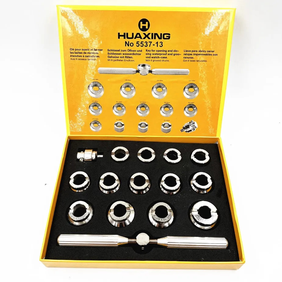Watch Repair Tool Metal 13PCS 5537 Open with RLX Watch Cover Tooth Pattern Back Cover Tool