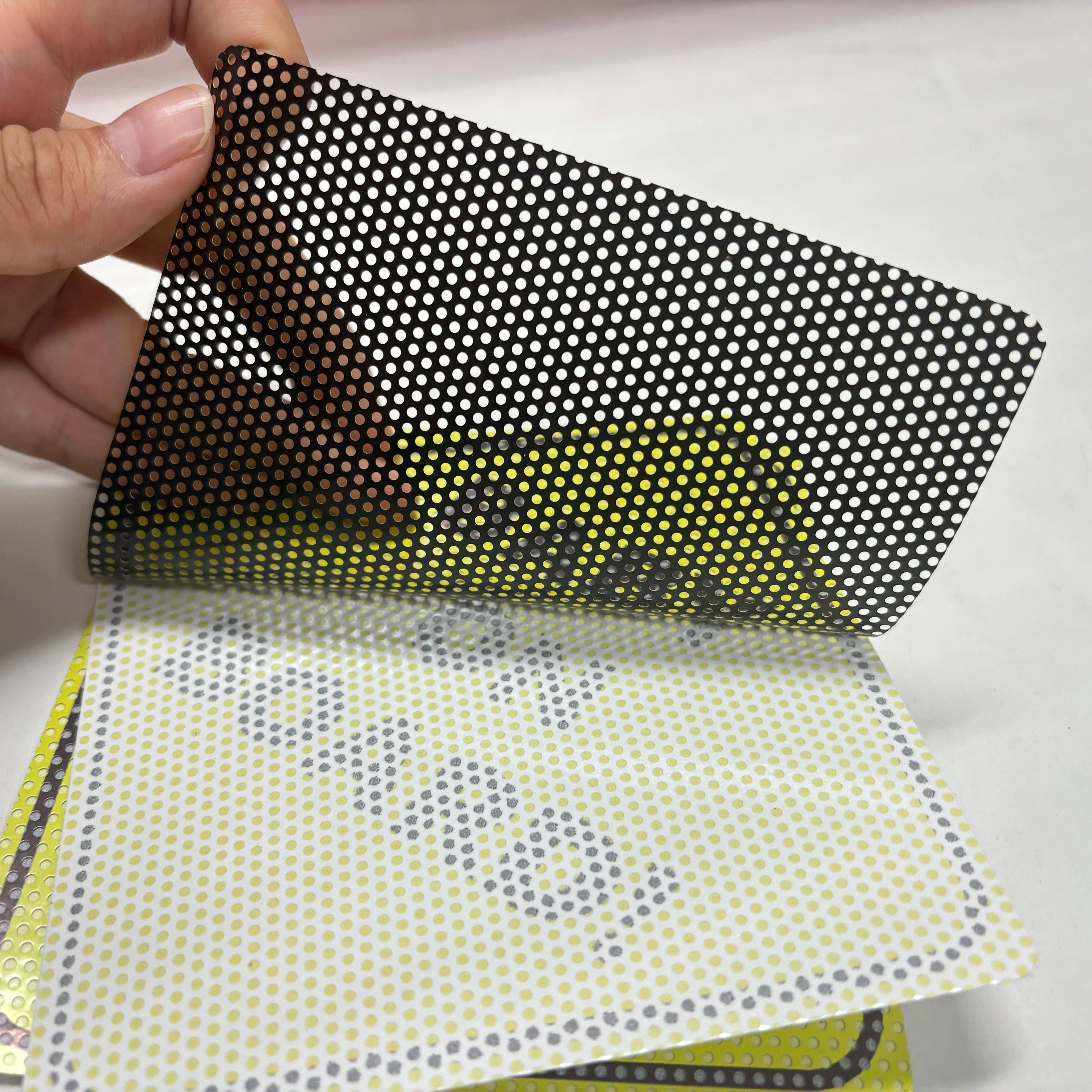 Custom Waterproof Micro-perforated Self-adhesive Sticker for Window