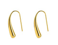 Fashion Unique Small Water Earrings Hook Geometric Ear Stud Women's Fashion Earrings