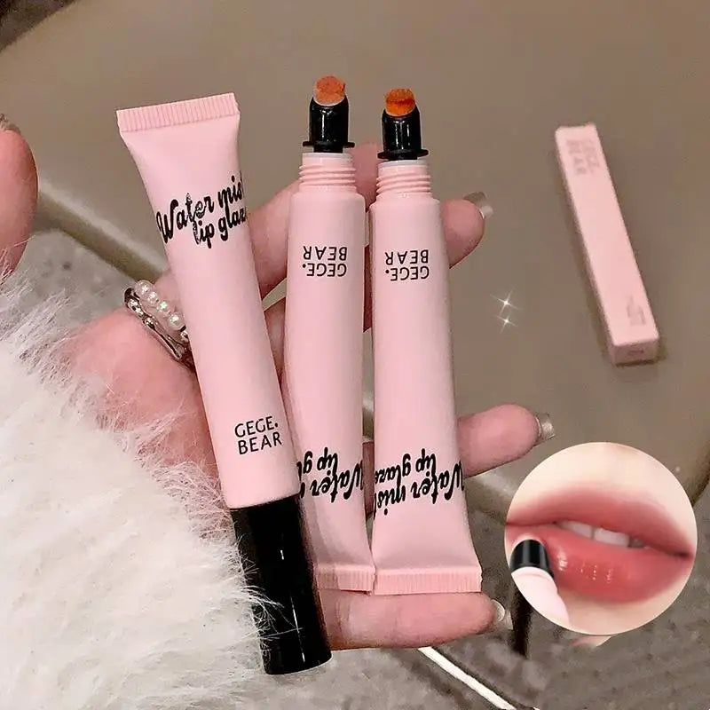 Custom Logo Private Label Matte Creamy Lipstick Waterproof Long Lasting Mini Pink Beauty Makeup Lip Glaze Set