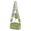 2024 New Candy-colored Women's Single Shoulder Crossbody Bag Wide Shoulder Strap Female Bag Multi-function Mobile Phone Bag