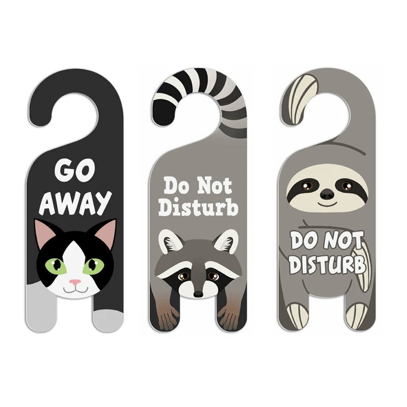 Custom Door Knob Hangers Printing Service Door Hang Tabs Printing