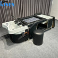 Kisen Luxury 2026 New Hair Salon Pedicure Washing Electric Chair Massage Japanese Head Spa Shampoo Bowl Bed with Head Therapy