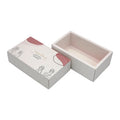 Factory Customizable Cosmetic Skin Care Gift Box Eco-Friendly Recycled Materials Folding Lid Base Embossed Matt Laminated