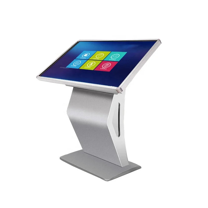Factory Price Indoor 49/55 Inch Self Service Kiosk Smart Touch Screen Floor Standing LCD Advertising Display 10-Point Capacitive