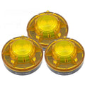 Amber Emergency LED Beacon Magnetic Base Flashing Safety Lights for Vehicles Trucks Tractors Golf Carts