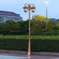 Bollard European Style Lawn IP65 Waterproof Retro Outdoor Landscape Lamp for Garden or Villa