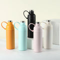 Customizable 500ML Stainless Steel Tumbler Dishwasher Safe Vacuum Insulated Sports Water Bottle with Mouthpiece
