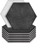 Sound Dampeing Hexagon 9mm Polyester Fiber Acoustic Panel for US Market