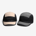 Best Selling Promotional Two-Tone 5 Panel Running Hat Waterproof Lightweight Breathable Fashionable Contrast Sports Outdoor