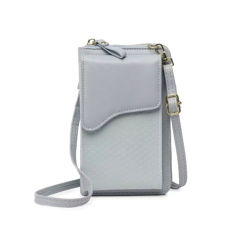 NEW Small Crossbody Phone Bag Pu Leather Female Shoulder Purses Ladies Clutches Brand Designer Handbag
