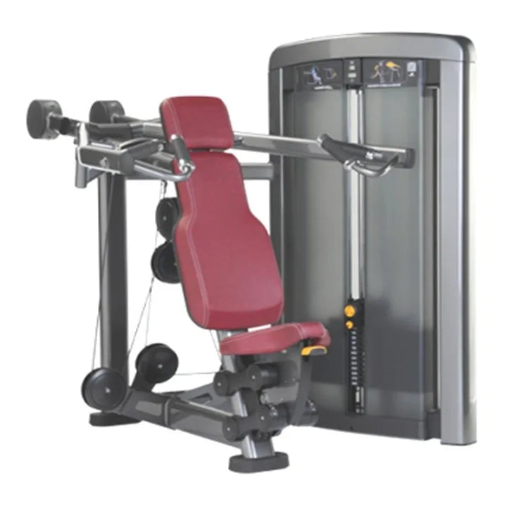 Gym Fitness Muti Functional Trainer Chest Shoulder Press Machine Plate Loaded Iso Lateral Seated Shoulder Press Machine