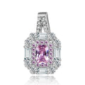Poliva Wholesale Elegant 925 Sterling Silver Jewelry Pendants Gemstone Luxury Jewelry Pendants for Women