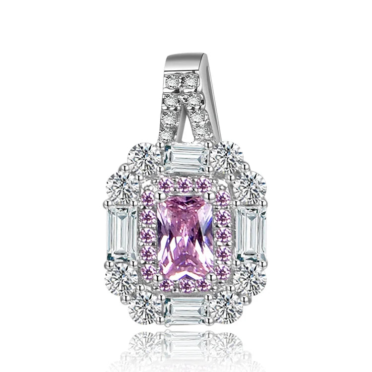 Poliva Wholesale Elegant 925 Sterling Silver Jewelry Pendants Gemstone Luxury Jewelry Pendants for Women