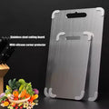 Hot Sale Multi-Functional Stainless Steel Double-Sided Cutting Board Non-Stick Food Grade Kitchenware