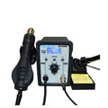 Digital 750W LCD Display Stainless Steel Heating Core Welding Iron and Hot Air Gun 2 in 1 Desoldering Soldering Station