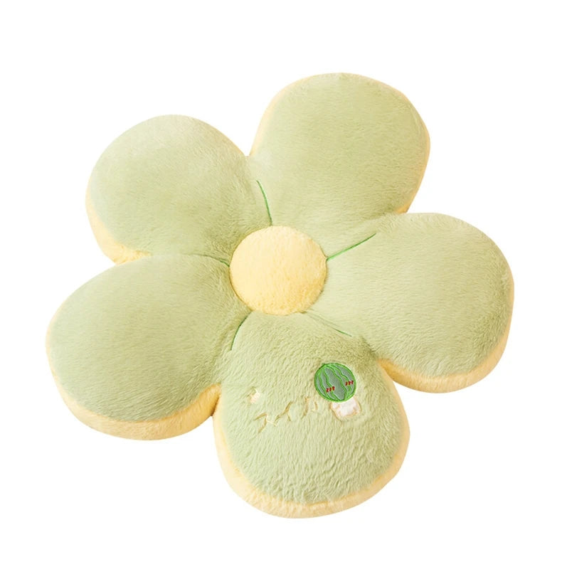 Adoable Super Soft Fruit Flower Cushion Pillow Cuddly Plush Flower Shaped Pillow Stuffed Flower Pillow Plush Cushion Seat