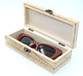 Wholesale Custom Logo Eco-Friendly Wood Bamboo Sunglasses Cases Boxes China Manufacturer for Eyeglasses & Bags
