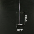 Hookei Hot Selling Clear Acrylic Breakable Shelf Divider for Supermarket Display