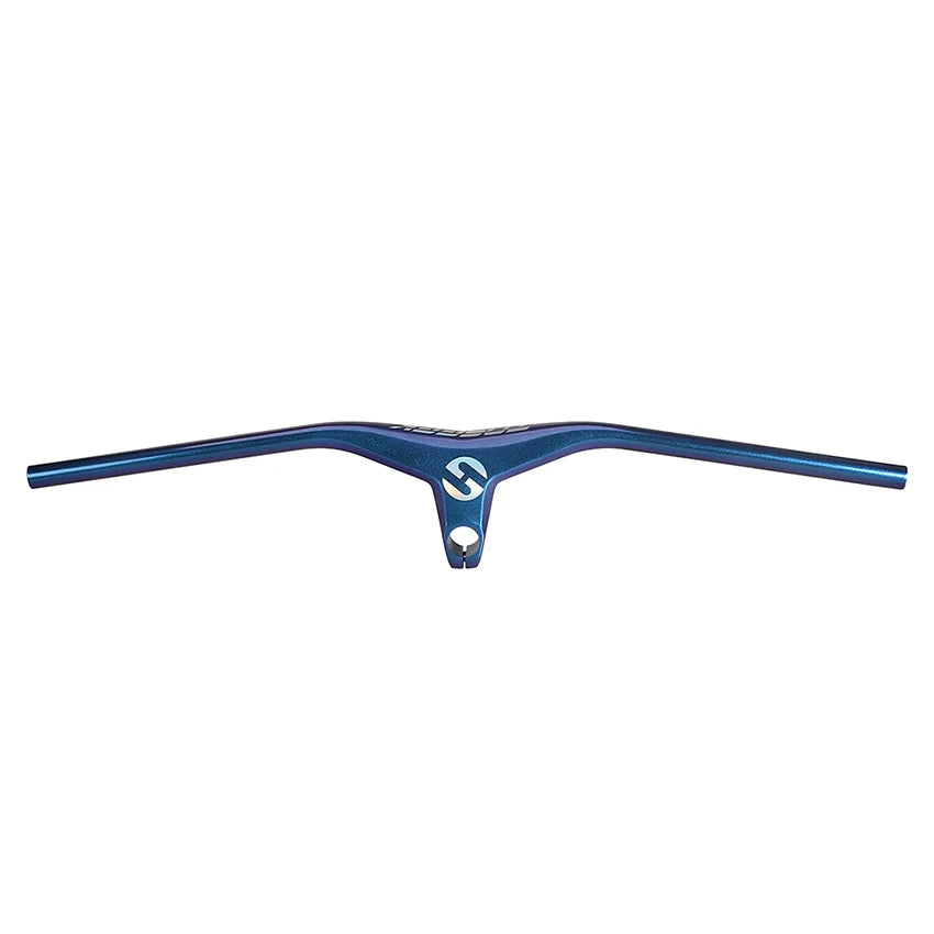 TOSEEK MTB Bike Handlebars Stem -17Degree Carbon Integrated with 28.1-29.5mm Clamp Diameter 701-800mm Width for Mountain Bikes