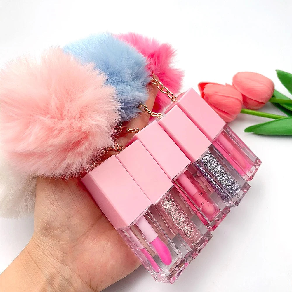 Moisturizing Lip Oil Gloss Private Label Hot Selling Long Lasting Lip Plumper Lipgloss 2in1 Color Lipoil
