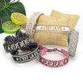 10pcs C'EST LA VIE Text Bracelet Girls Handmade Wrist Rope Tassel Wristband Adjustable Fabric Braided Bracelet