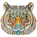 Custom A5 A4 A3 Adults 3D Wooden Jigsaw Puzzles Magic Pattern Wooden Puzzles Toys for Adults Animal 3d Wooden Puzzle
