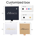Customized Logo Packing Box Drawer Box Cloth Pouch for Jewelry
