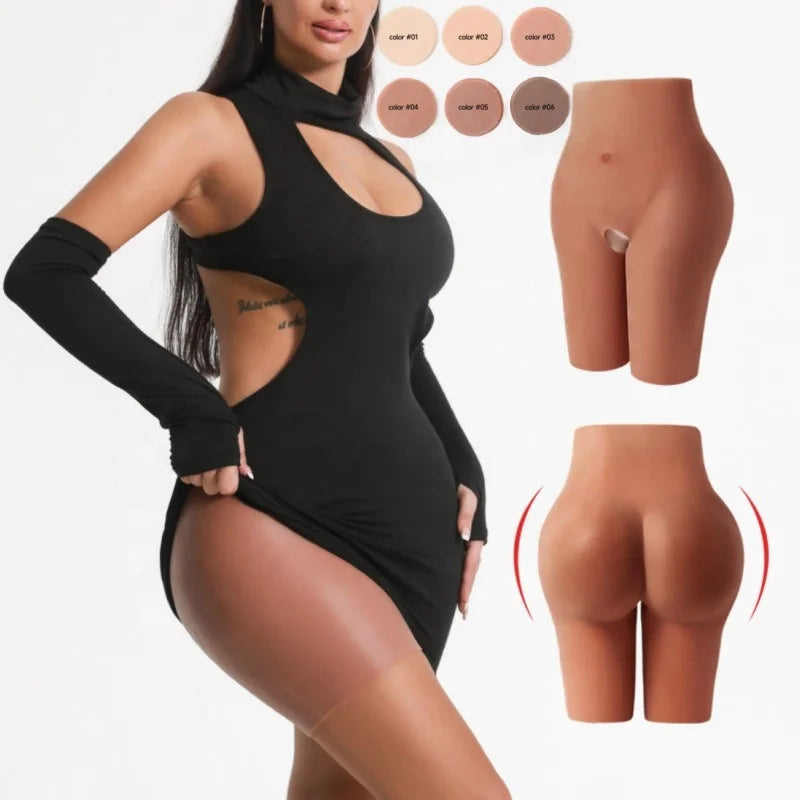 Dropshipping Products Silicone Abundant Push up Buttocks Hip Enhancer Silicone Bum and Hips Fake Buttocks for Ladies Shapewear