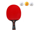 Durable Table Tennis Racket for Adults & Youth Competition Single Racquet for Training & Matches