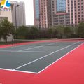 LHDT Custom Portable Tennis Court Flooring Tiles Outdoor Interlocking PP Mats